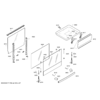Bosch Genuine holder for Bosch Rangehoods Suits: HGV74W257N HGV74W323F HGV74W323Q HGV74W323Y HGV74W353Y Spare Part No: 10012723 spare part