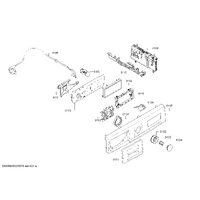Bosch Genuine operating module programmed for Bosch Dryers Suits: WTX88M20AU Spare Part No: 10018621 spare part