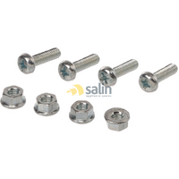 Bosch Genuine screw-set for Bosch Microwaves Suits: BEL520MS0 BEL520MS0K BEL523MS0 BEL523MS0B BEL524MS0W Spare Part No: 10025620 spare part