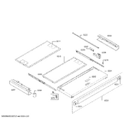 Bosch Genuine cover for Bosch Rangehoods Suits: DFM064A52 DFR067A50 DFR067A50A DFR067A51 DFS067A50 Spare Part No: 11019660 spare part