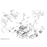 Bosch Genuine hose-fill for Bosch Dryers Suits: WQA254D00W WQA254D01W WQA254D10W WQA254D80W WQA254DA0W Spare Part No: 12013827 spare part