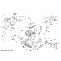 Bosch Genuine hose-fill for Bosch Dryers Suits: WTY86700NL WTY86701CH WTY86701EE WTY86780FF WTY86790NL Spare Part No: 12013827 spare part