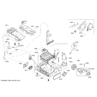 Bosch Genuine hose-fill for Bosch Dryers Suits: WTY88850SN WTY88880FF WTY88880SN WTY88890FF WTY88890SN Spare Part No: 12013827 spare part