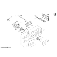 Bosch Genuine power cord for Bosch Dryers Suits: WTU87RH8ZA Spare Part No: 12014130 spare part