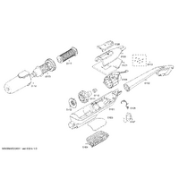Bosch Genuine insulating plate for Bosch Vacuum Cleaners Suits: BCH65TRPGB BCH732KTGB BCH7PETGB Spare Part No: 12018739 spare part