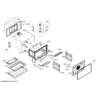 Bosch Genuine holder for Bosch Rangehoods Suits: HIZ5G7W59M HIZ5G7W59S Spare Part No: 12026777 spare part