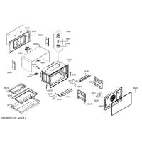 Bosch Genuine holder for Bosch Rangehoods Suits: HGV1D0U59M HGV1D0V50M HGV1E0U50M HGV1F0U50S HGV1F0U51S Spare Part No: 12026777 spare part