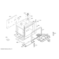 Bosch Genuine holder for Bosch Rangehoods Suits: HGV425120N HGV425120S HGV425123L HGV425123N HGV425123S Spare Part No: 12026777 spare part