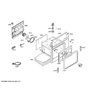 Bosch Genuine holder for Bosch Rangehoods Suits: HGV445150N HGV445153N HGV445154N HGV44D120F HGV523120T Spare Part No: 12026777 spare part