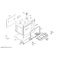 Bosch Genuine holder for Bosch Rangehoods Suits: HGV524322Z HGV525120T HGV525123T HGV52D120T HGV52D123Q Spare Part No: 12026777 spare part