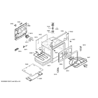 Bosch Genuine holder for Bosch Rangehoods Suits: HGV645224H HGV645224S HGV645250R HGV645253R HGV64D120E Spare Part No: 12026777 spare part