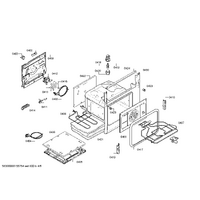 Bosch Genuine holder for Bosch Rangehoods Suits: HGV72D120F HGV72D121F HGV72D123F HGV72D124F HGV73W250J Spare Part No: 12026777 spare part