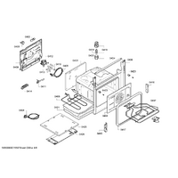 Bosch Genuine holder for Bosch Rangehoods Suits: HGV73W350J HGV745220 HGV745220F HGV745220N HGV745221N Spare Part No: 12026777 spare part