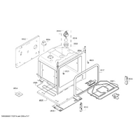 Bosch Genuine holder for Bosch Rangehoods Suits: HGV745255N HGV745256N HGV745257N HGV745263L HGV745320T Spare Part No: 12026777 spare part