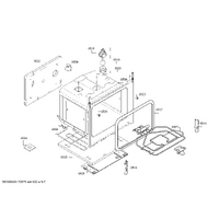 Bosch Genuine holder for Bosch Rangehoods Suits: HGV745323Y HGV745325R HGV745326R HGV745350S HGV745353H Spare Part No: 12026777 spare part