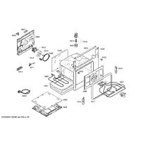 Bosch Genuine holder for Bosch Rangehoods Suits: HGV74D253E HGV74D350T HGV74D353Q HGV74D353T HGV74W120J Spare Part No: 12026777 spare part