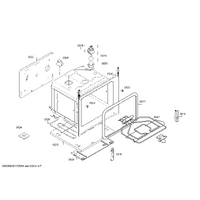Bosch Genuine holder for Bosch Rangehoods Suits: HGV74W355J HGV74W356T HGV74W357Q HGV74W357T HGV74W363Y Spare Part No: 12026777 spare part