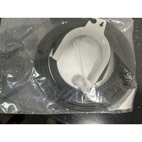 Bosch Genuine outlet hose for Bosch Dryers Suits: WTX87EH0TR WTX87K80TR WTX87K8XTR WTX87M40AU WTX88M20AU Spare Part No: 12029956 spare part