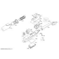 Genuine accumulator for Bosch Vacuum Cleaners Suits: BCH87POWGB Spare Part No: 12030393