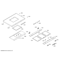 Bosch Genuine led-plate for Bosch Rangehoods Suits: DIB98JQ50 DIB98JQ50B DIB98JQ50I DIG97IM50B DII31JM60 Spare Part No: 12034561 spare part