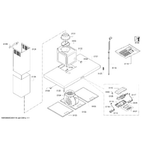 Bosch Genuine led-plate for Bosch Rangehoods Suits: DWB66BC50 DWB94BC50B DWB94BC51B DWB96BC50 DWB96BC50A Spare Part No: 12038461 spare part