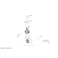 Bosch Genuine blower motor for Bosch Rangehoods Suits: DWB65BC50A DWB65BC50I DWB65BC50T DWB95BC50A DWB95BC50I Spare Part No: 20003055 spare part