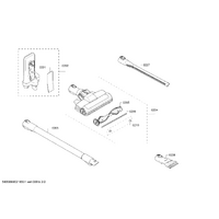 Bosch Genuine Sealing for BOSCH BBS11 Series Cordless Handstick Vacuum Cleaner | Part No: 17003535 spare part
