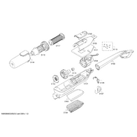 Bosch Genuine Insulating Plate for BOSCH BCH6H Series Vacuum Cleaner | Part No: 12018739 spare part