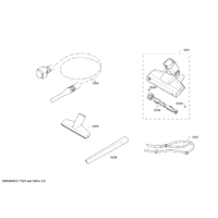 Bosch Genuine BOSCH BCH6Z Series Vacuum Cleaner Handle | Part No: 11034219 spare part