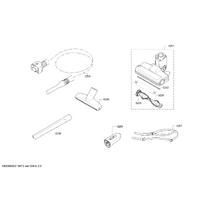 Bosch Genuine Sealing for BOSCH BCH73 Series Vacuum Cleaner | Part No: 17003535 spare part
