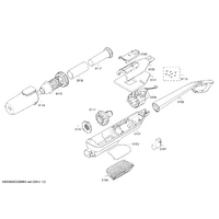 Bosch Genuine Insulating Plate for Bosch Rechargeable Vacuum Cleaner | BCH85 Series | Part No: 12018739 spare part