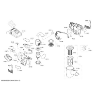 Bosch Genuine Sealing for BOSCH BCS11 Series Rechargeable Vacuum Cleaner | Part No: 17003535 spare part