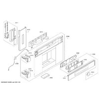 Genuine BOSCH CTL63 Series Switch Replacement for Built-In Fully Automatic Coffee Machine | Part No: 00634521