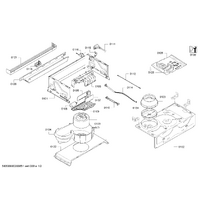 Bosch Genuine BOSCH Rangehood Transformer for DFL06 Series | Part No: 00754344 spare part