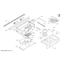 Bosch Genuine BOSCH DFL09 Series Transformer - Part No. 00754344 spare part