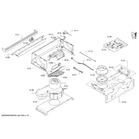 Bosch Genuine BOSCH DFM06 Series Rangehood Transformer (Part No. 00754344) spare part