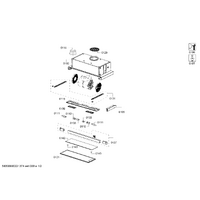Bosch Genuine BOSCH Air Grid for DFT63 Series Rangehoods | Part No: 00488576 spare part