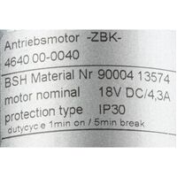 Bosch Genuine BOSCH 36" Design Downdraft Motor (00684962) for DHD36 Series spare part