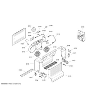 Bosch Genuine BOSCH Cable Harness Replacement for DHI66 Series Rangehoods | 00490413 spare part