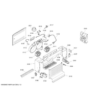 Bosch Genuine BOSCH Cable Harness for DHI68 Series Rangehoods - Part No. 00490413 spare part