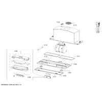 Bosch Genuine Air Grid for BOSCH Canopy Hood - Suits DHL57 Series | Part No: 00488576 spare part