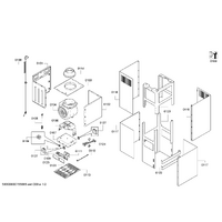 Bosch Genuine Transformer for BOSCH Island Chimney Hood - Suits DIB09 Series, Part No: 00653525 spare part