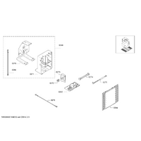 Bosch Genuine BOSCH DWB06 Series Chimney Hood Transformer - Part No. 00754344 spare part
