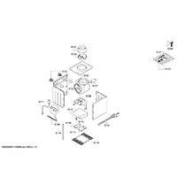 Bosch Genuine BOSCH DWB09 Series Chimney Hood Guide | Part No: 00613840 spare part