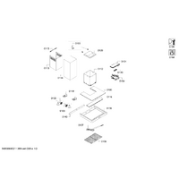 Bosch Genuine Metal-Mesh Grease Filter for BOSCH Chimney Hood | DWB65 Series | Part No. 11034406 spare part