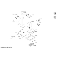 Bosch Genuine Metal-Mesh Grease Filter for BOSCH DWB67 Series Wall Hood | Part No: 11034406 spare part