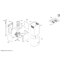 Bosch Genuine Control Module Programmed for BOSCH DWB91 Series Rangehoods | Part No: 12037751 spare part