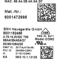 Bosch Genuine Connectivity Module for BOSCH Chimney Hood | DWB98 Series | 12031249 spare part