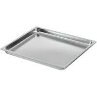 Bosch Genuine cooking dish gn for BOSCH STS tray-GN2/3-unpunched-28mm deep. Suits: HEZ36 Series, Spare Part No: 00664949 spare part