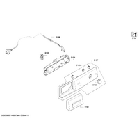 Bosch Genuine control module for BOSCH Condenser Dryer. Suits: WTE84 Series, Spare Part No: 00750591 spare part